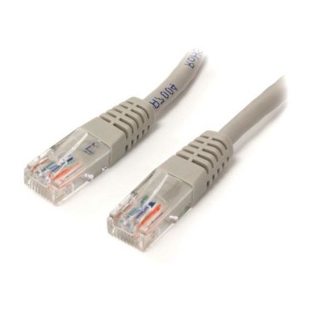 STARTECH CABLE 4.5M CAT5e RJ45 SIN ENGANCHES 45PATCH15GR GRIS