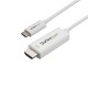 CABLE STARTECH DE 1M USB-C A HDMI 4K 60HZ BLANCO CDP2HD1MWNL