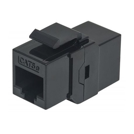 COPLE DE RED INTELLINET CAT5E NEGRO 504775