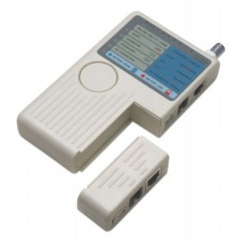 PROBADOR DE CABLES INTELLINET RJ-45/RJ-11/USB/BNC (351911)