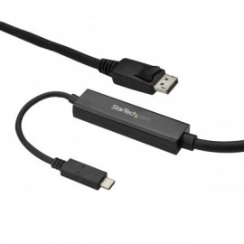 CABLE STARTECH DE 3M USB-C A DISPLAYPORT 4K 60HZ NEGRO CDP2DPMM3MB