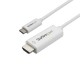 CABLE STARTECH DE 3M USB-C A HDMI 4K 60HZ BLANCO CDP2HD3MWNL