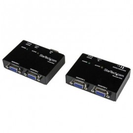 Kit Juego Video VGA 2 Ptos Locales 2x Remotos Cat5  STARTECH ST121UTP
