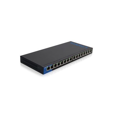 SWITCH LINKSYS METALICO/ESCRITORIO/16PTOS GIGABIT 10/100/1000/LGS116