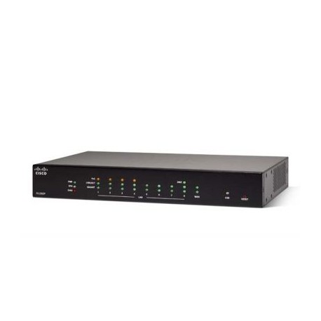 ROUTER ALAMBRICO CISCO RV260P 10/100/1000 MBPS INTERNO NEGRO