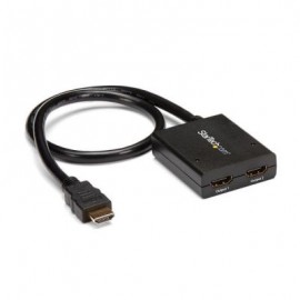 Divisor HDMI de 2 Puertos  Splitter HDMI 4k 30Hz  STARTECH ST122HD4KU