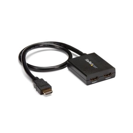 Divisor HDMI de 2 Puertos  Splitter HDMI 4k 30Hz  STARTECH ST122HD4KU