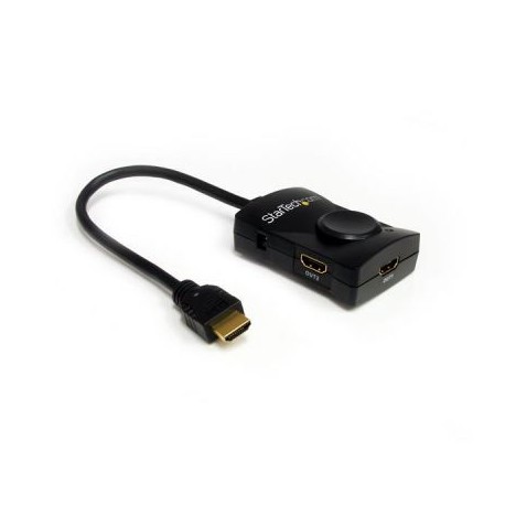 Divisor Splitter HDMI 2PTOS Audio  USB 1080p  STARTECH ST122HDMILE