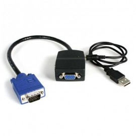Duplicador Splitter  Video VGA de 2 PTOS Compacto STARTECH ST122LE
