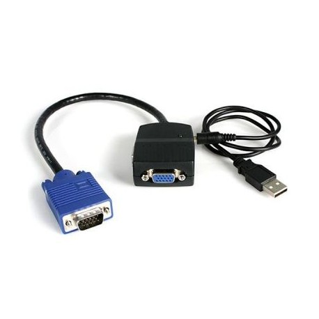 Duplicador Splitter  Video VGA de 2 PTOS Compacto STARTECH ST122LE