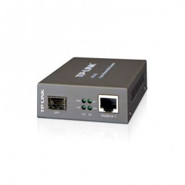 CONVERTIDOR DE MEDIOS  SOPORTA A LOS  MINIGBIC RJ45-SFP DE 1000MBPS MC