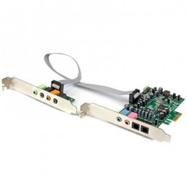 STARTECH TARJETA SONIDO PCI EXP. SONIDO 7.1 24bit 192kHz PEXSOUND7CH
