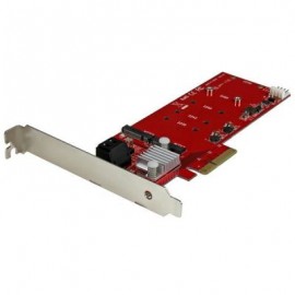 STARTECH TARJETA PCI EXP. 2X SSD NFGG M.2 2X SATA III PEXM2SAT3422