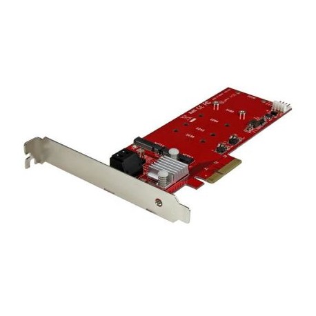 STARTECH TARJETA PCI EXP. 2X SSD NFGG M.2 2X SATA III PEXM2SAT3422
