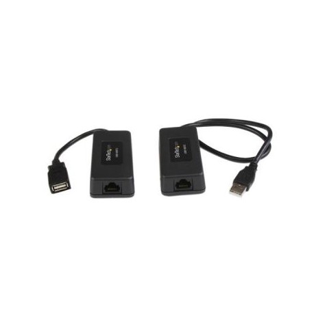 Extensor USB 1Pto por Cable  Cat5 / Cat6   40m  STARTECH USB110EXT2