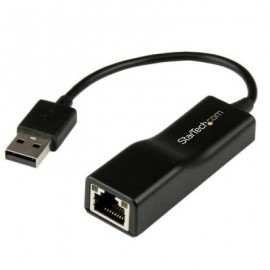 Adaptador Externo USB 2.0 Red  Fast  10 100 Mbps NIC  STARTECH USB2100