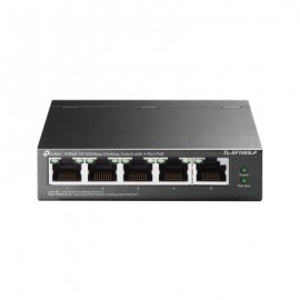 SWITCH POE TP LINK DE 5 PUERTOS 10/100 MBPS/POE 4 PUERTOS/TL-SF1005LP