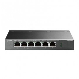 SWITCH POE TP LINK DE 6 PUERTOS 10/100 MBPS/POE + 4 PUERTOS/TL-SF1006P