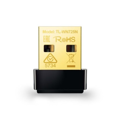 ADAPTADOR INALAMBRICO NANO USB TP-LINK TL-WN725N N150 QSS