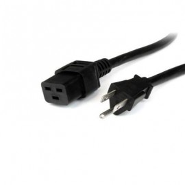 CABLE DE PODER STARTECH NEMA 5-15P A C19 2.44M NEGRO PXT515C198