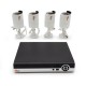 KIT DE VIGILANCIA QIAN  4 CAM 4 CH 1080P HD QKC4D41903