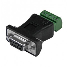 Adaptador Serial RS422 RS485 DB9 a Bloque Terminales  STARTECH DB92422