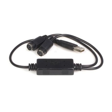 Cable  0.4m USB a PS/2  para Raton Mouse y Teclado  STARTECH USBPS2PC