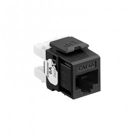 CONECTOR CLASIFICADO PARA CANAL EXTREME 10G NEGRO 6110G-RE6