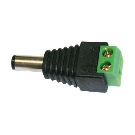 ADAPTADOR ALIMENTACION DE ENERGIA PROVISION P/CAMARAS DC MACHO PR-C08