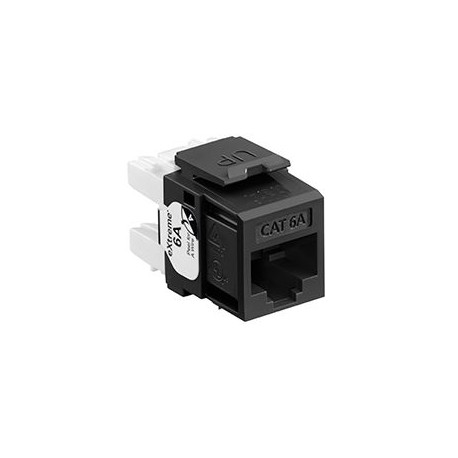 CONECTOR CLASIFICADO PARA CANAL EXTREME 10G NEGRO 6110G-RE6
