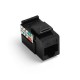 CONECTOR CLASIFICADO LEVITON/PARA CANAL GIGAMAX 5E NEGRO/5G108-RE5