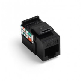 CONECTOR CLASIFICADO LEVITON/PARA CANAL GIGAMAX 5E NEGRO/5G108-RE5