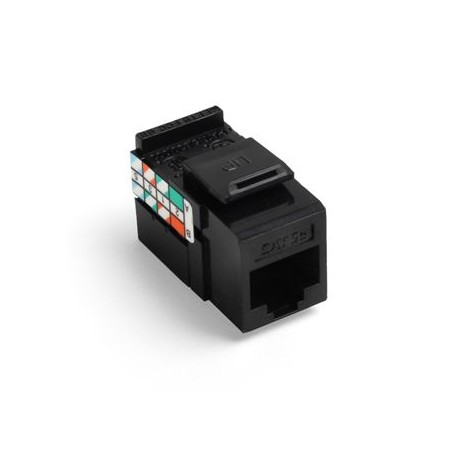 CONECTOR CLASIFICADO LEVITON/PARA CANAL GIGAMAX 5E NEGRO/5G108-RE5
