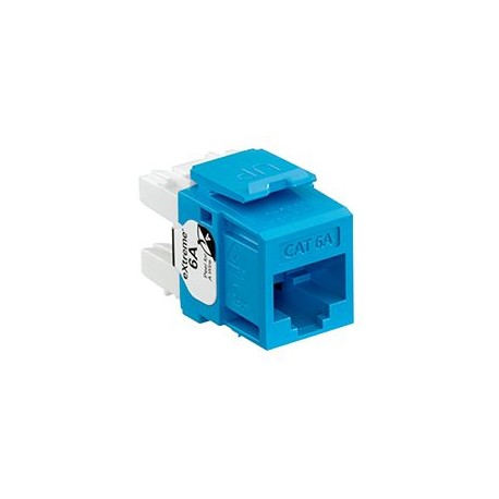 CONECTOR CLASIFICADO PARA CANAL 10G AZUL LEVITON 6110G-RL6