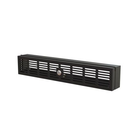 PANEL DE SEGURIDAD STARTECH 2U PARA RAC K PUERTA Y CERRADURA DE LLAVE