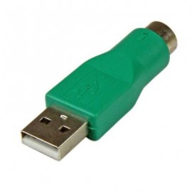 Adaptador Mouse PS/2 a USB USB A Macho MiniDIN Hembra  STARTECH GC46MF