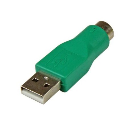 Adaptador Mouse PS/2 a USB USB A Macho MiniDIN Hembra  STARTECH GC46MF