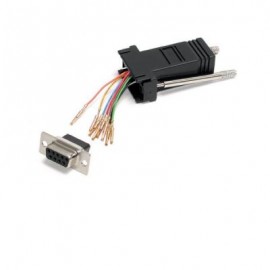 Adaptador Modular Serial DB9 a RJ45 Hembra a Hembra  STARTECH GC98FF