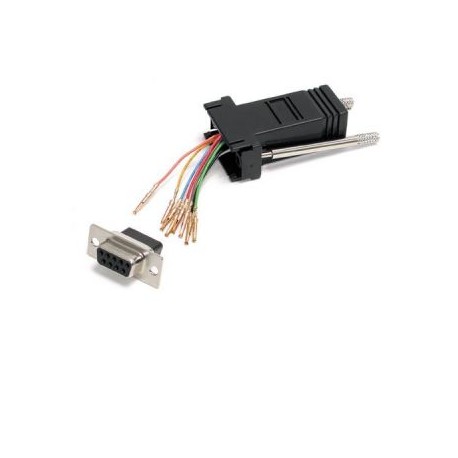 Adaptador Modular Serial DB9 a RJ45 Hembra a Hembra  STARTECH GC98FF