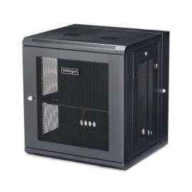RACK STARTECH RK12WALHM DE PARED ABISAGRADO 12U 90KG NEGRO