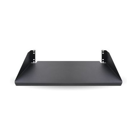 CHAROLA PARA RACK BROBOTIX NEGRO 2U 20 KG EMPATABLE ACERO 830731