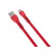 CABLE USB A MICRO USB NACEB TECHNOLOGY NA-0103R 1 METRO COLOR ROJO