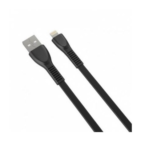 CABLE USB A LIGHTNING NACEB TECHNOLOGY NA-0102N 1 METRO COLOR NEGRO