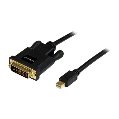 Cable 91cm Video MiniDisplayPort a DVI Pasivo   STARTECH MDP2DVIMM3B