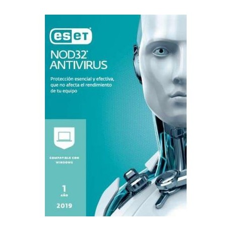 ANTIVIRUS ESET NOD32 3 LICENCIAS 1 AÑO(S) CAJA