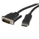 Cable 3m  video displayport a dvi macho 1920x1200  STARTECH DP2DVIMM10
