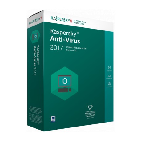 ANTIVIRUS KASPERSKY 1 USUARIO 1 AÑO TMKS-167