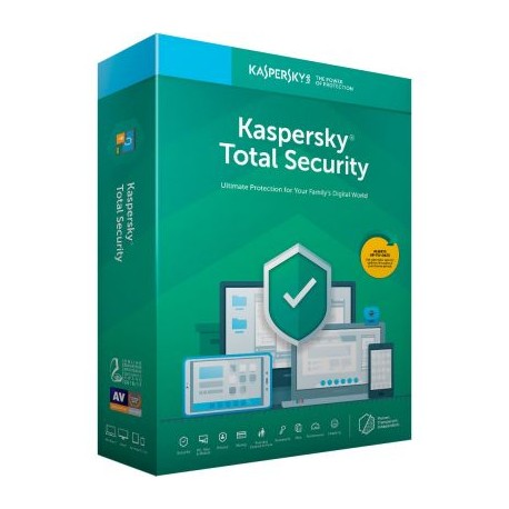 ANTIVIRUS KASPERSKY TOTAL SECURITY MULTIDEVICES  10 USR 1 AÑO TMKS-182