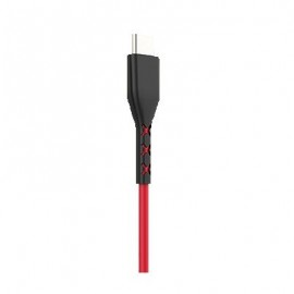 CABLE USB TIPO C NACEB TECHNOLOFY NA-0101R 1 METRO COLOR ROJO