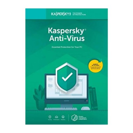 ANTIVIRUS KASPERSKY 3 USUARIOS 1 AÑO TMKS-186